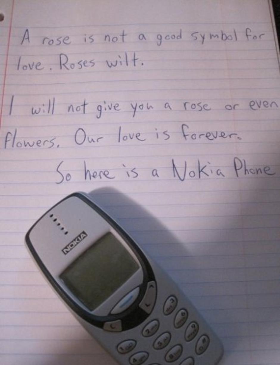 Nokia i pismo | Autor: Imgur.com