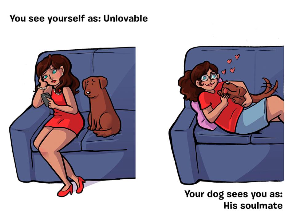 Urnebesno: Kako te vidi tvoj pas?