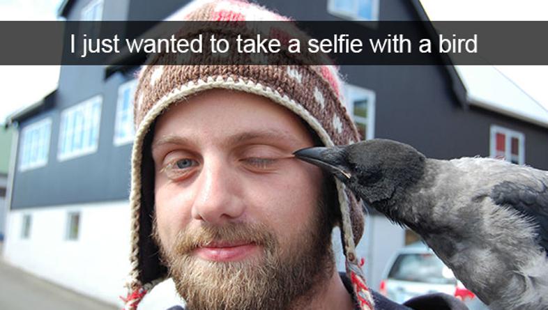 Kad selfie krene u krivom smjeru...