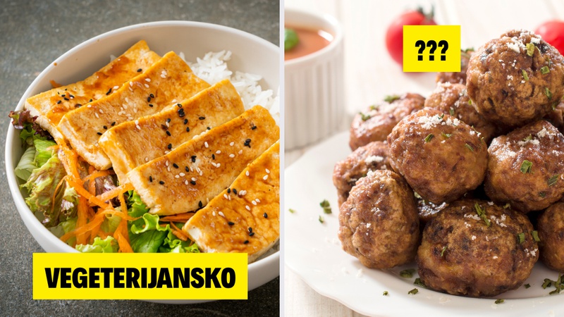 KVIZ: Je li ovo jelo vegansko, vegeterijansko ili mesno?