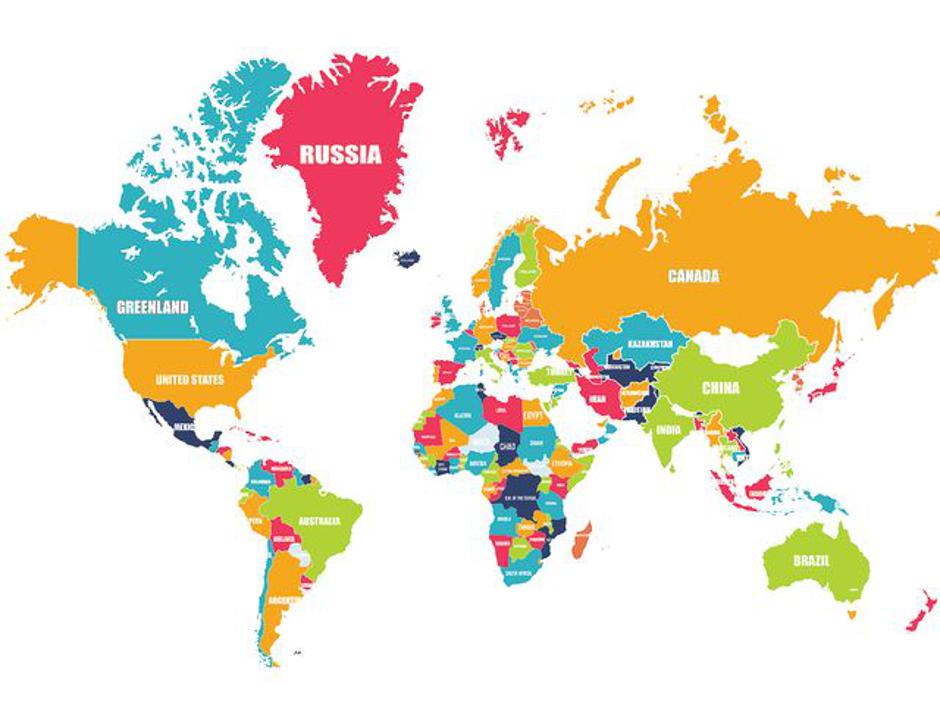 Karta svijeta | Autor: PLaybuzz