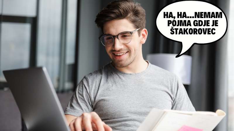 U kojim &zcaron;upanijama se nalazi 9/9 mjesta smije&scaron;nih imena?