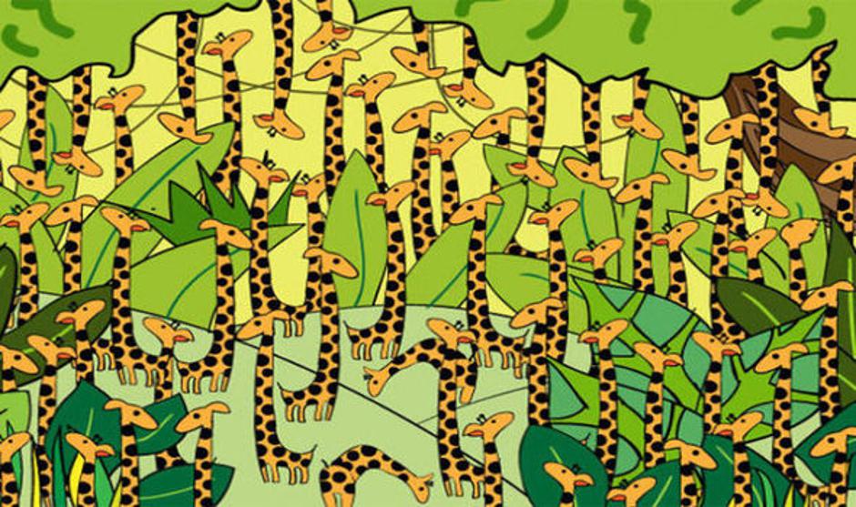 žirafe i zmija | Autor: Playbuzz/Hidden Doodz